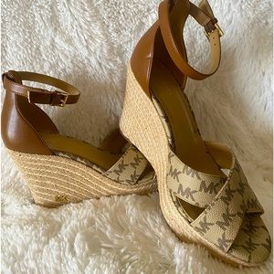 MK Tan Espadrilles